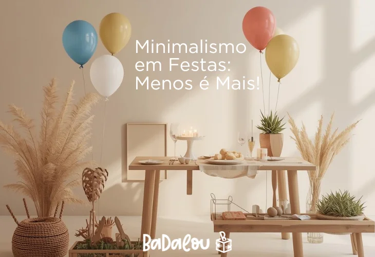 Como Criar uma Festa Infantil Minimalista e Inesquecível